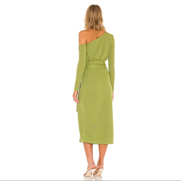 REVOLVE Lovers and Friends Kayla Midi Dress in Green Size S - Picture 2 of 7